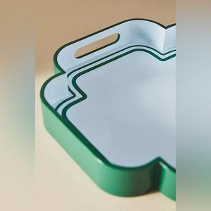 Anthropologie Lacquered Small Serving Tray